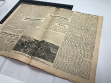 Load image into Gallery viewer, Original WW2 German Political Newspaper - 24th October 1943
