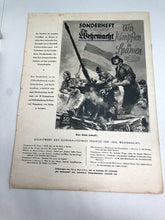 Lade das Bild in den Galerie-Viewer, Die Wehrmacht German Propaganda Magazine Original WW2 - June 1939
