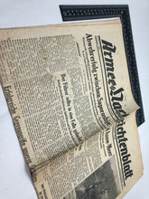 Load image into Gallery viewer, Original WW2 German Political Newspaper - 24th October 1943

