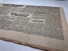 Load image into Gallery viewer, Original WW2 German Nazi Party VOLKISCHER BEOBACHTER Political Newspaper - 13 April 1938
