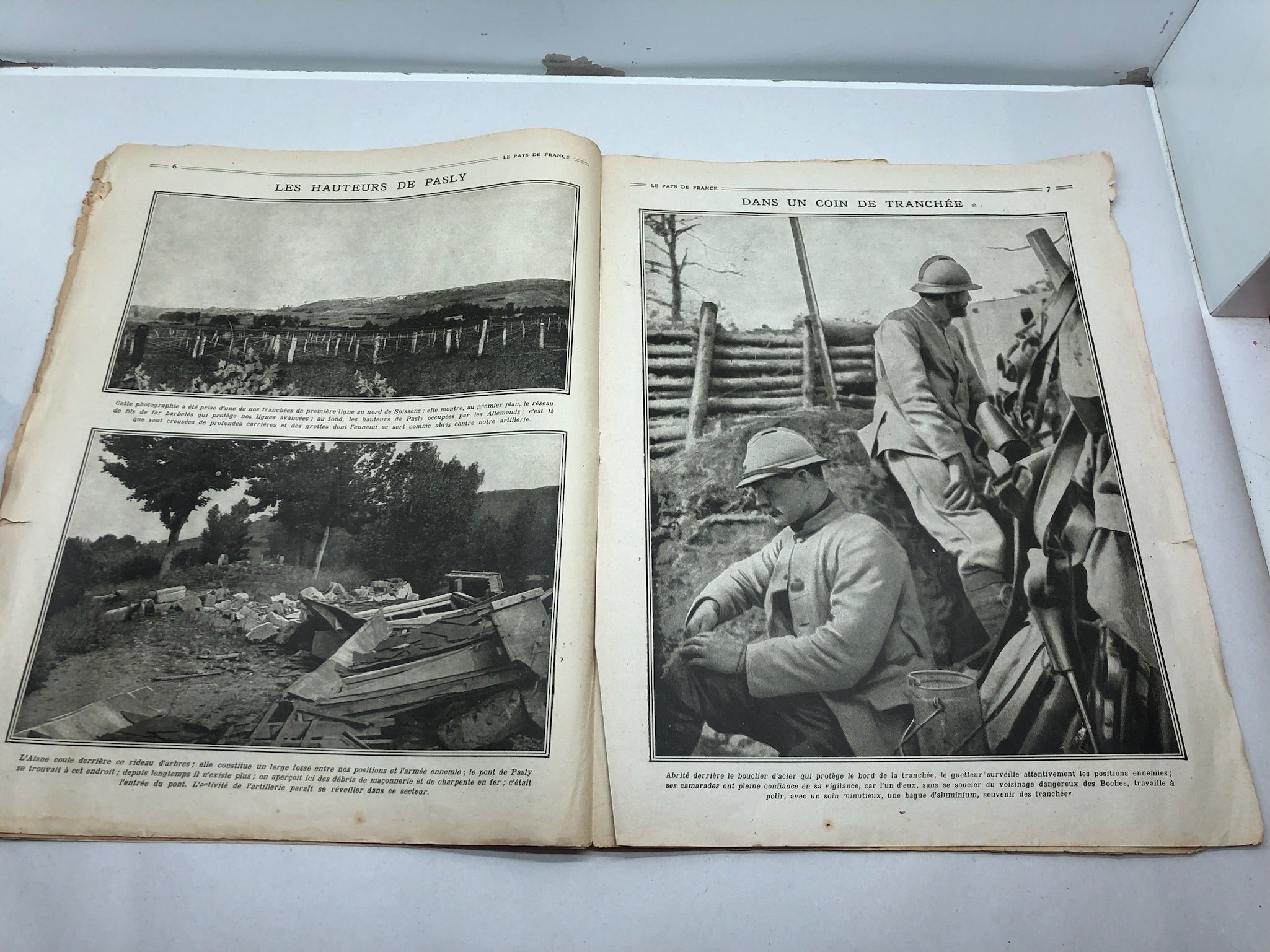 Original WW1 French Magazine Le Pays de France - 30th December 1915 - The Militaria Shop