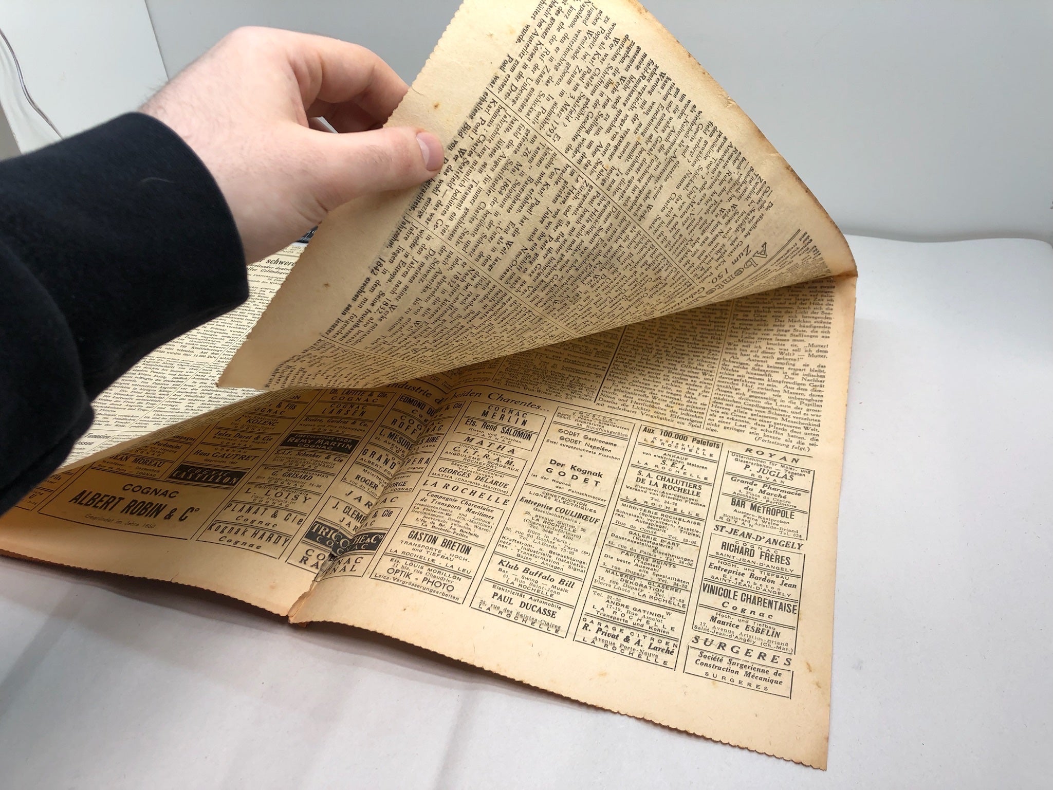 Original WW2 German Political Newspaper - 1st March 1943 - The Militaria Shop