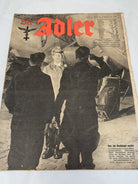 Der Adler Magazine Original WW2 German - 8th February 1944 - The Militaria Shop