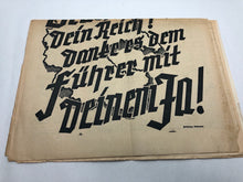Charger l'image dans la galerie, Original WW2 German Political Newspaper - 10th April 1938
