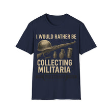 Load image into Gallery viewer, Unisex Military Collecting T-Shirt, Vintage Tee, Gift for Collectors, Casual Wear, Unisex Softstyle T-Shirt

