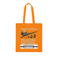 Charger l&#39;image dans la galerie, Militaria Collectors Cotton Tote, Eco-Friendly Shopping Bag, Gift for Collectors, Funny Tote for Events, Durable Everyday Use
