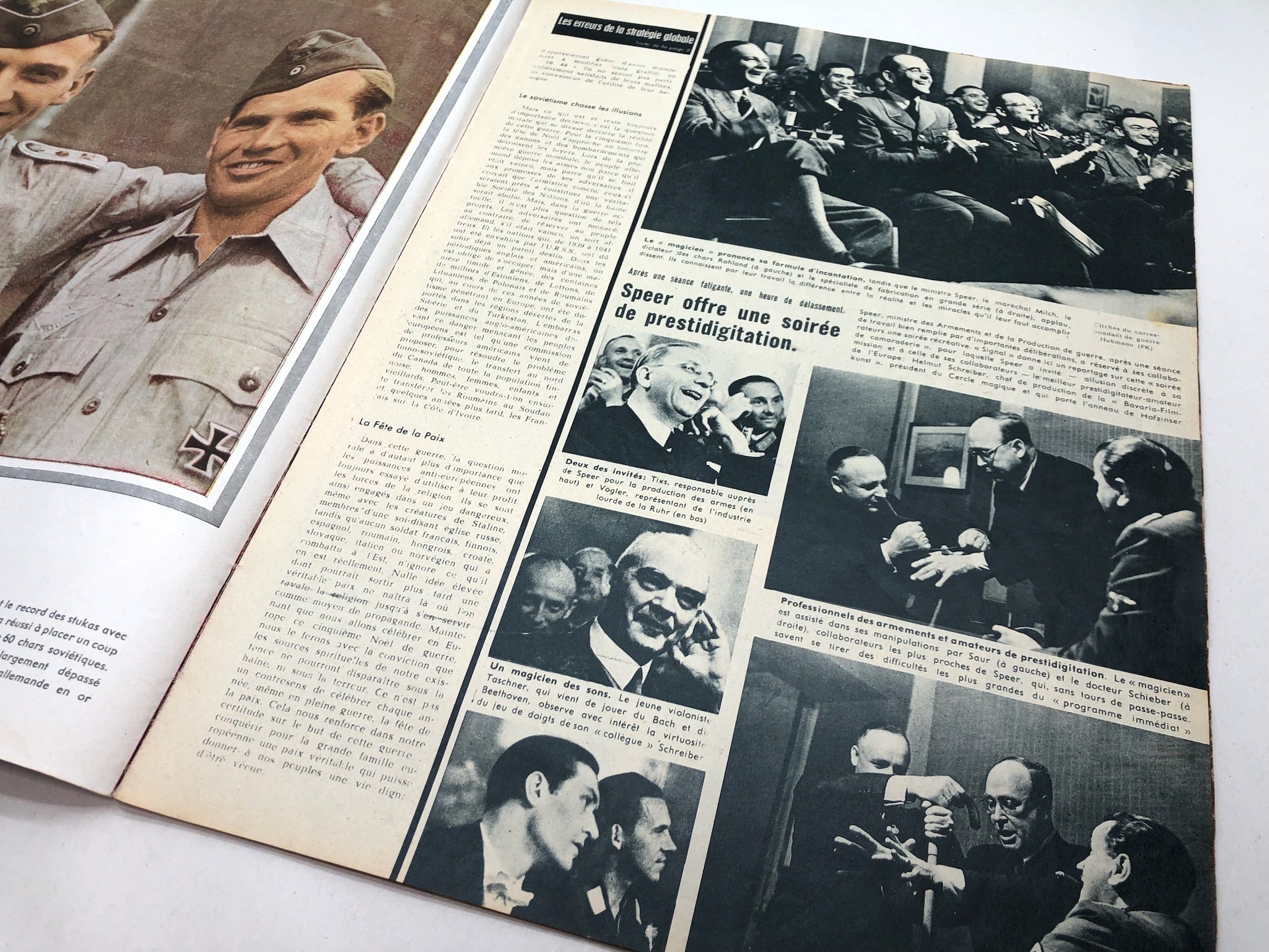 Original French Language WW2 Propaganda Signal Magazine - No.23 1943 - The Militaria Shop