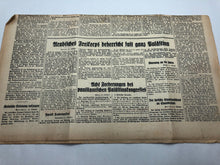 Charger l&#39;image dans la galerie, Original WW2 German Nazi Party VOLKISCHER BEOBACHTER Political Newspaper - 12 October 1938
