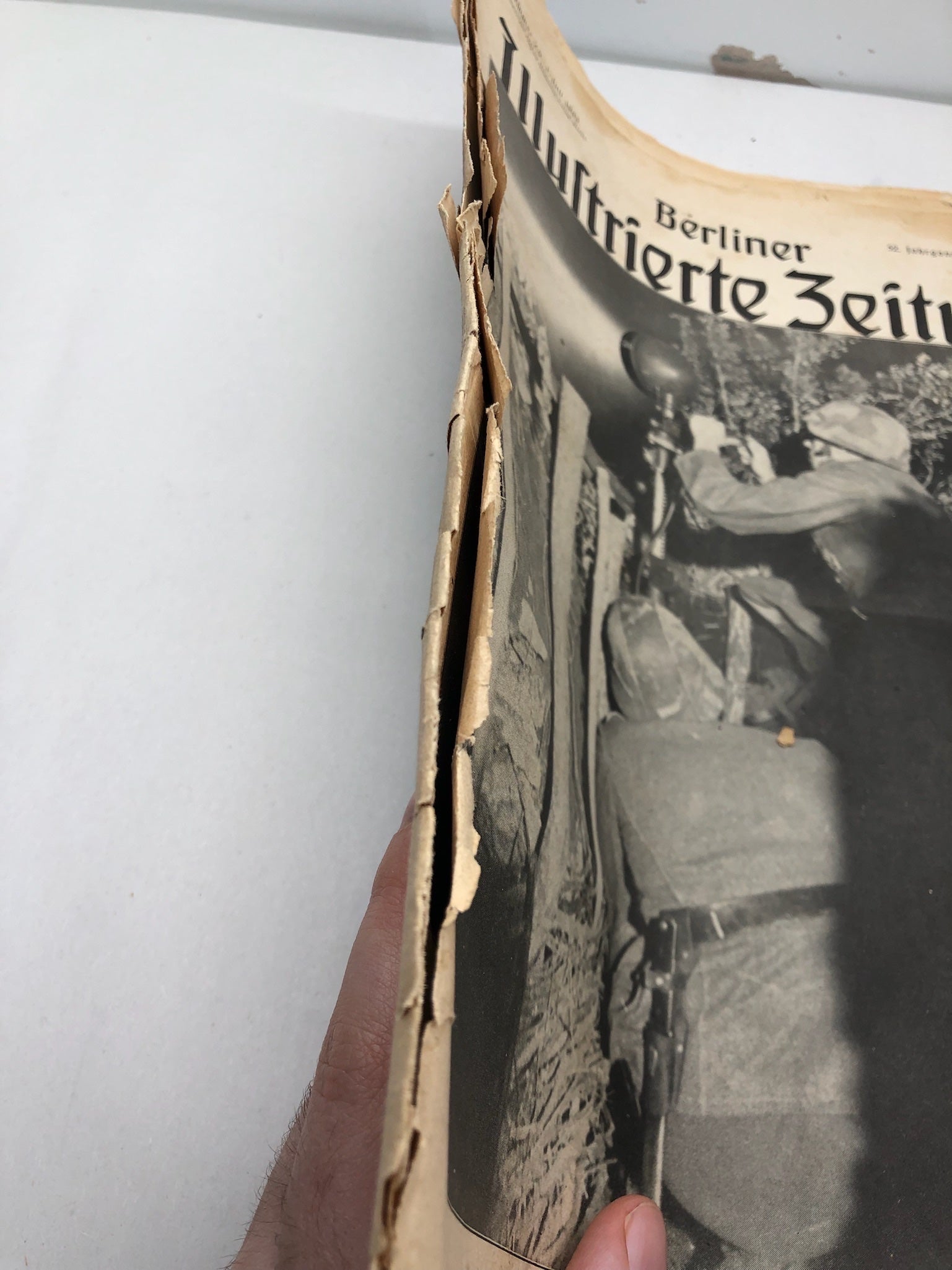 Original WW2 German Political Newspaper - 1st July 1943 - The Militaria Shop