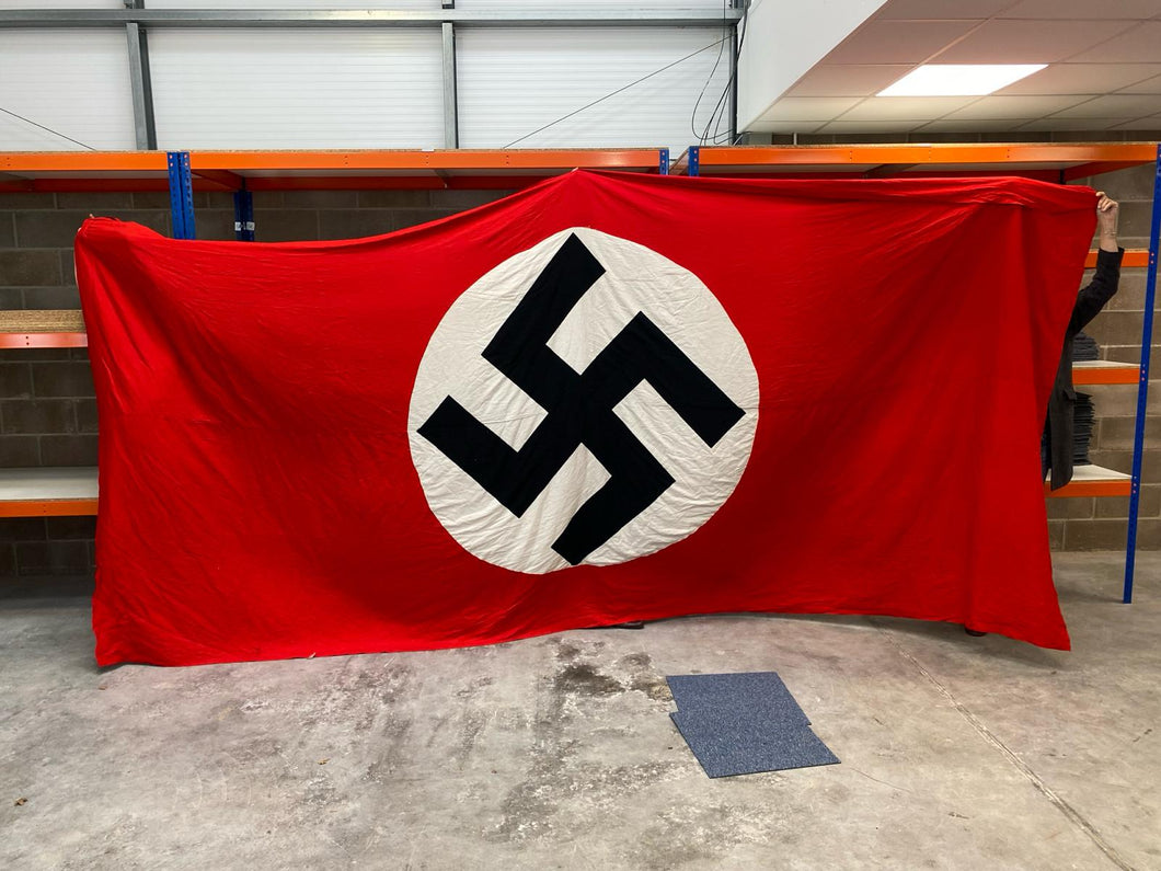 Huge Size Original WW2 German Party Flag Double Sided
