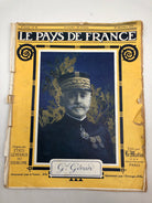 Original WW1 French Magazine Le Pays de France - 30th December 1915 - The Militaria Shop