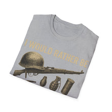 Load image into Gallery viewer, Unisex Military Collecting T-Shirt, Vintage Tee, Gift for Collectors, Casual Wear, Unisex Softstyle T-Shirt
