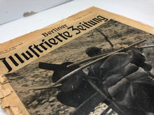 Load image into Gallery viewer, Original WW2 German Political Newspaper Berliner - 6th April 1944

