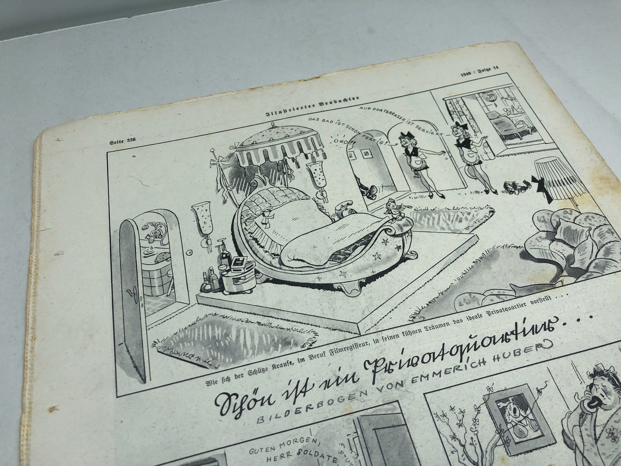 JB Juustrierter Beobachter NSDAP Magazine Original WW2 German - 4 April 1940 - The Militaria Shop