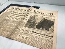 Charger l'image dans la galerie, Original WW2 German Political Newspaper - 25th May 1944
