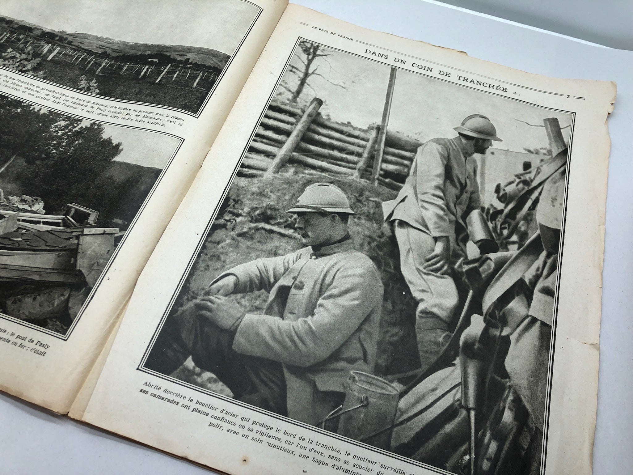 Original WW1 French Magazine Le Pays de France - 30th December 1915 - The Militaria Shop