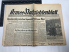 Original WW2 German Political Newspaper - 24th October 1943 - The Militaria Shop