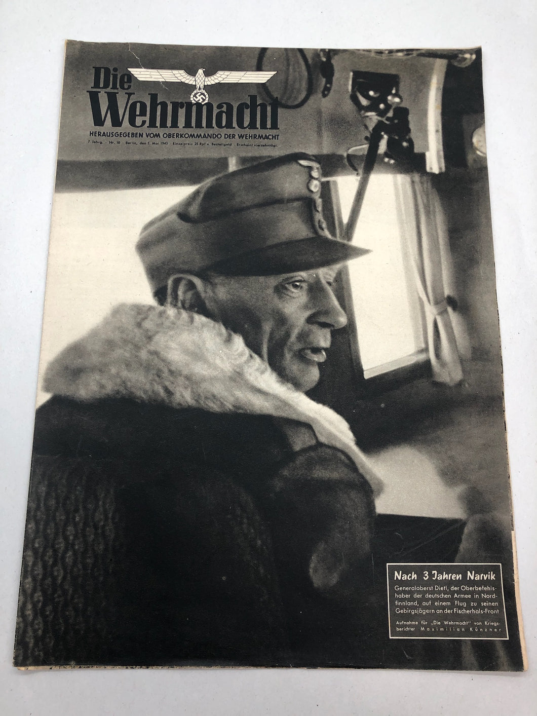 Die Wehrmacht German Propaganda Magazine Original WW2 - May 1943