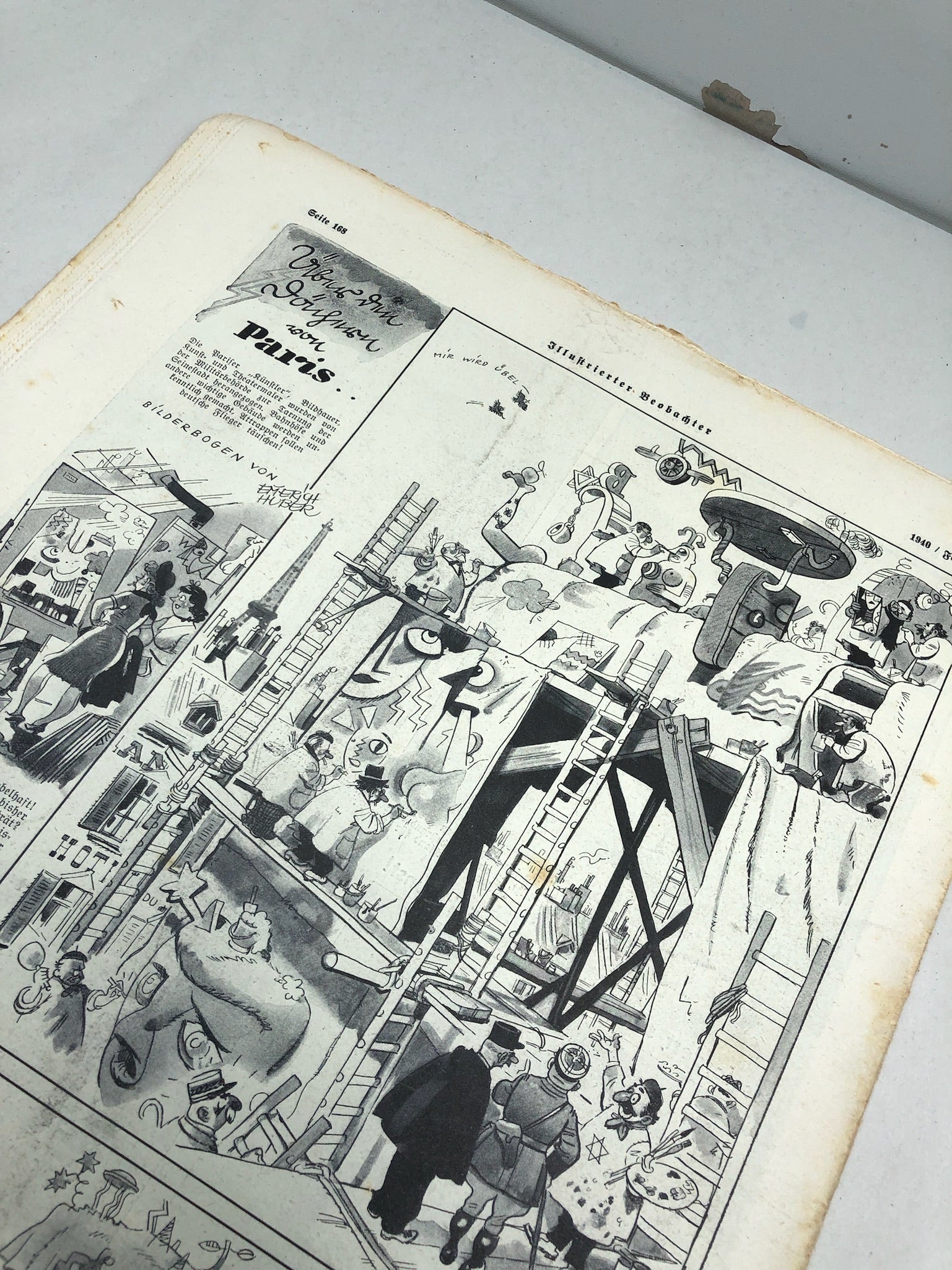JB Juustrierter Beobachter NSDAP Magazine Original WW2 German - 15 February 1940 - The Militaria Shop