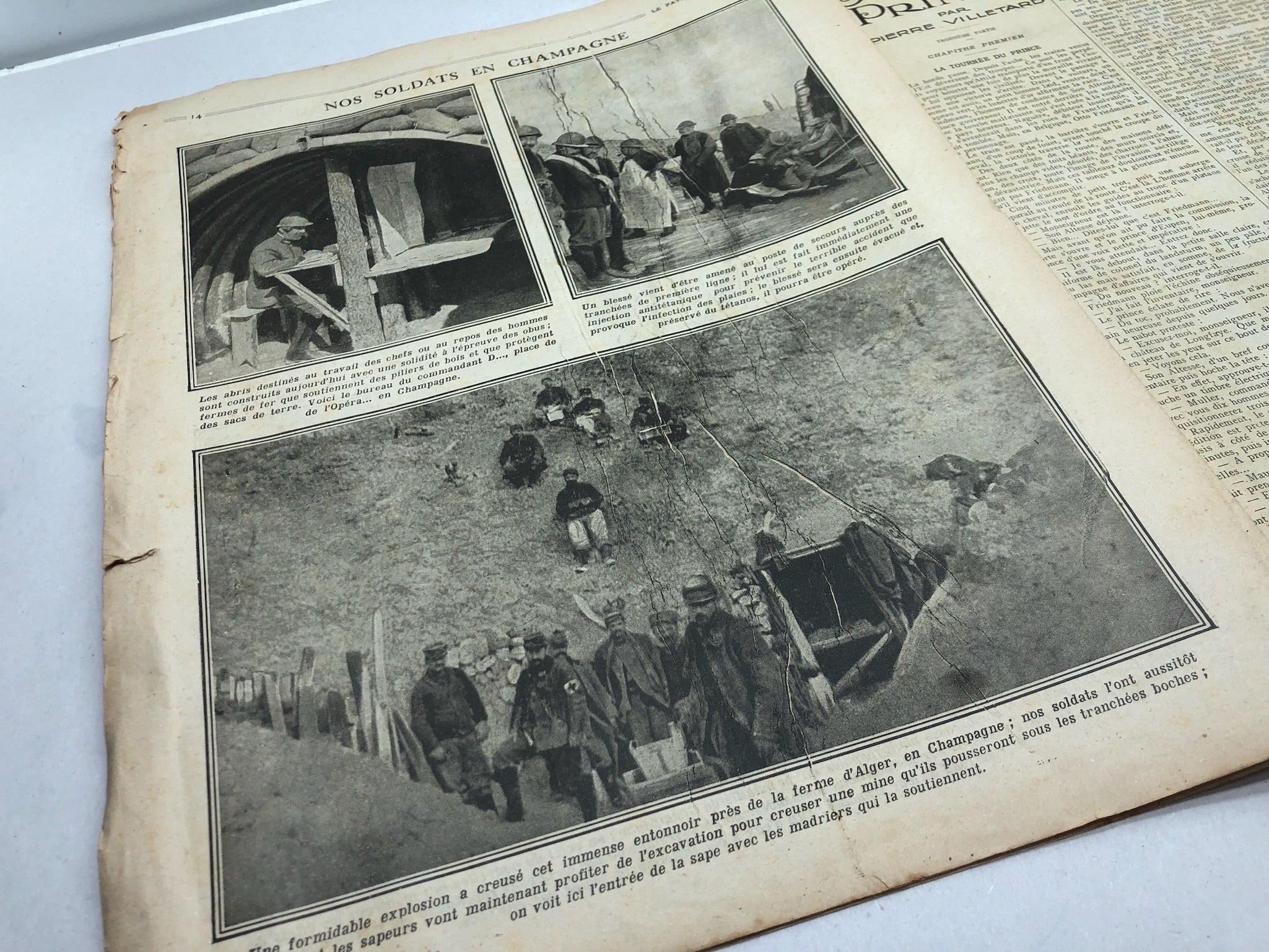 Original WW1 French Magazine Le Pays de France - 30th December 1915 - The Militaria Shop