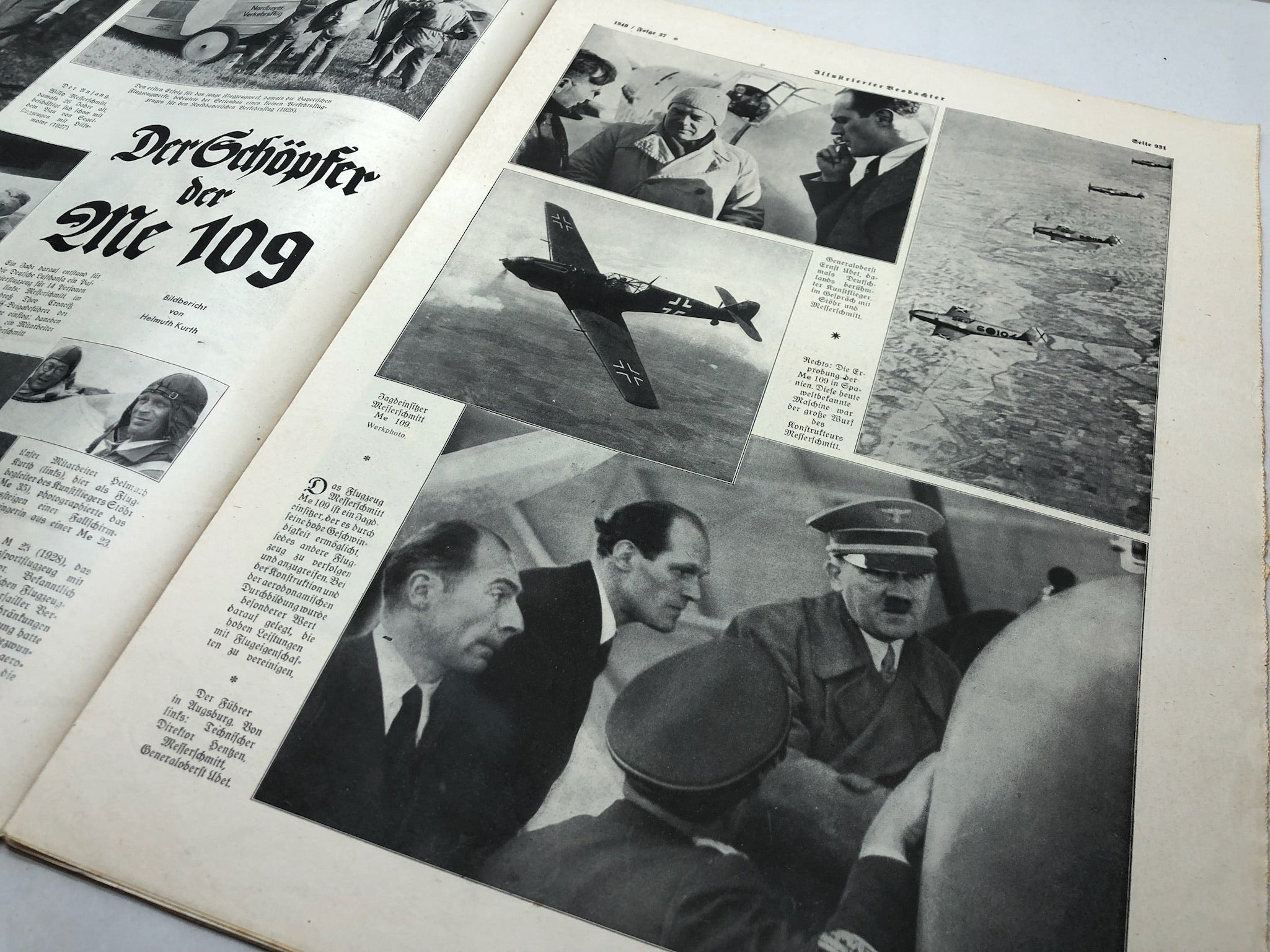 JB Juustrierter Beobachter NSDAP Magazine Original WW2 German - 12 September 1940 - The Militaria Shop