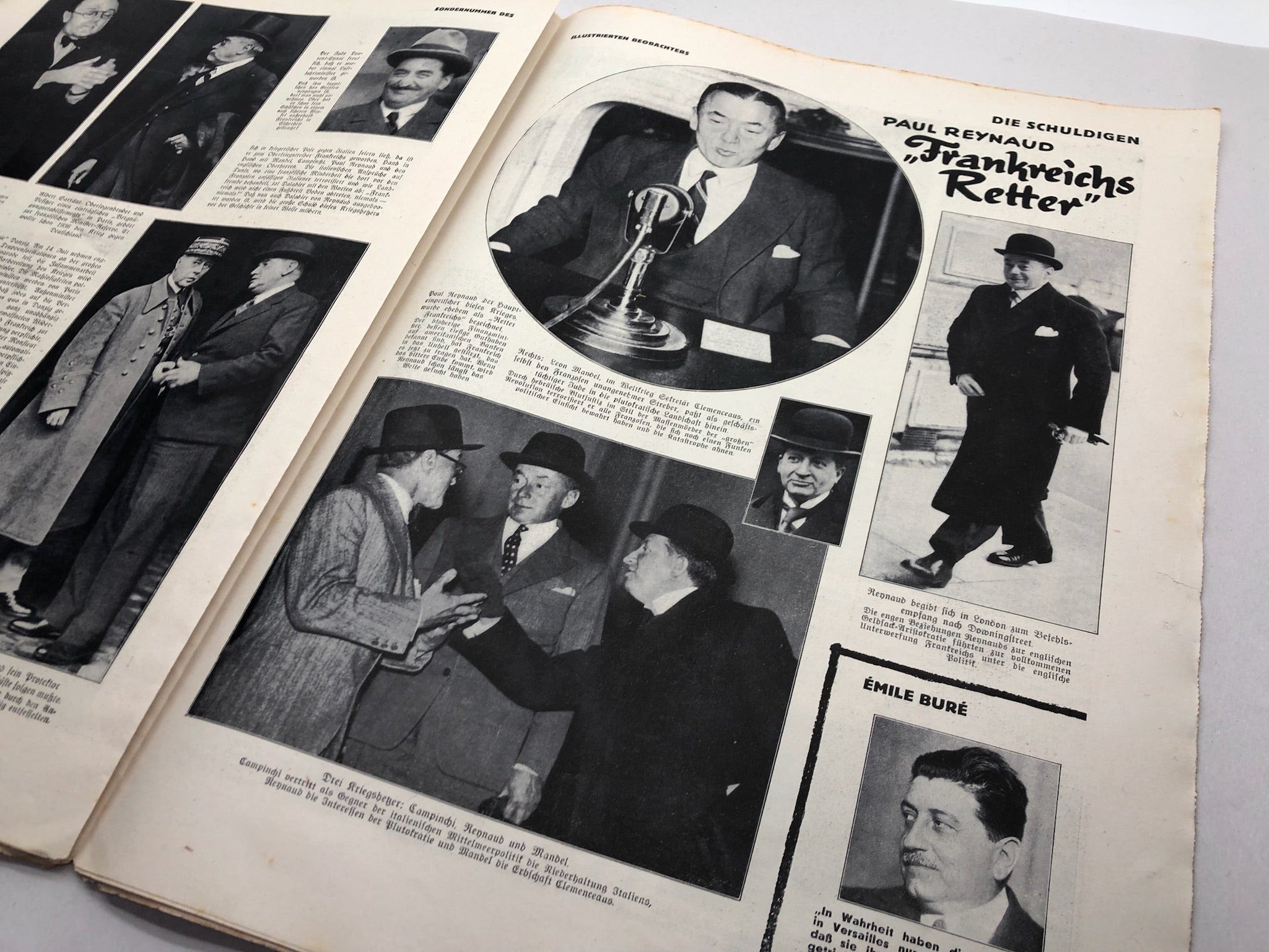 Illustrierter Beobachter L'illustration Magazine Original WW2 German - 16th March 1940 - The Militaria Shop