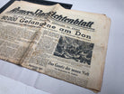 Original WW2 German Political Newspaper - 12th July 1942 - The Militaria Shop