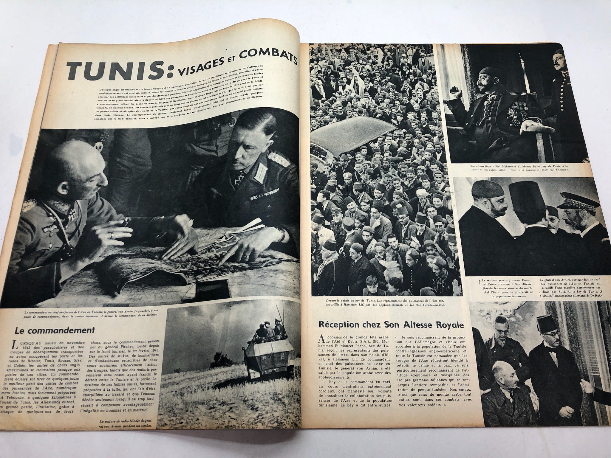 Original French Language WW2 Propaganda Signal Magazine - No.6 1943 - The Militaria Shop