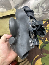 Lade das Bild in den Galerie-Viewer, Original WW2 British Army 1940 Dated Matching Gas Mask Respirator Set
