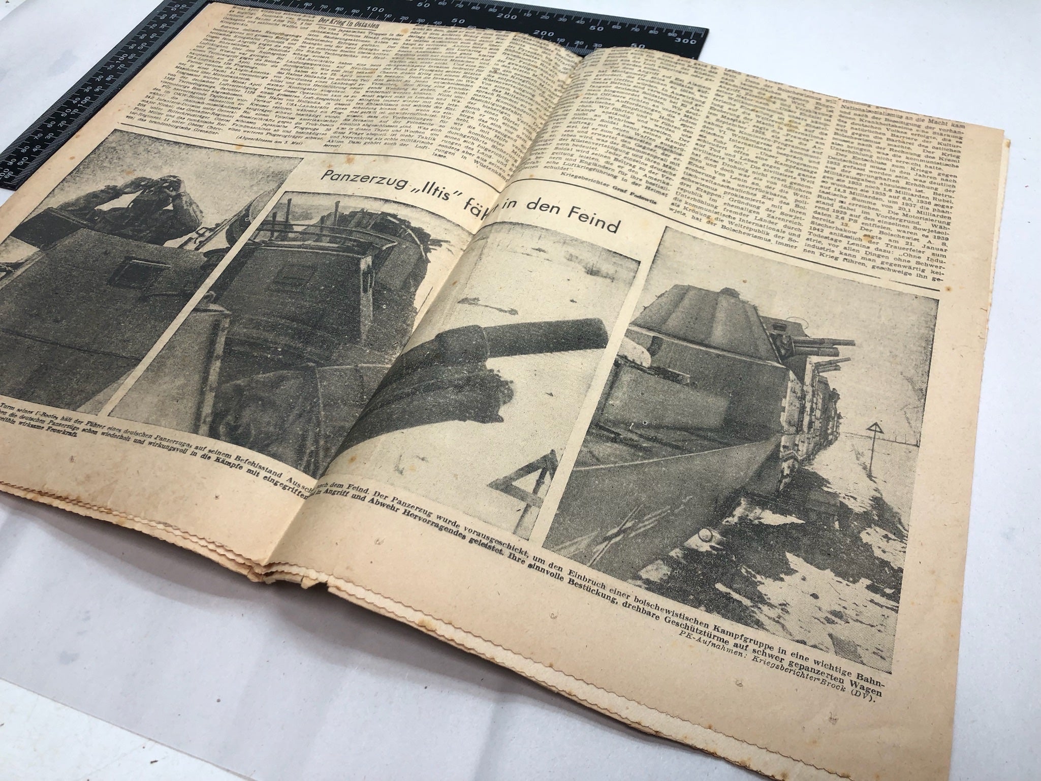 Original WW2 German Political Newspaper - 7th May 1944 - The Militaria Shop