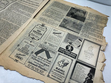 Load image into Gallery viewer, Original WW2 German Political Newspaper Berliner - 21st October
