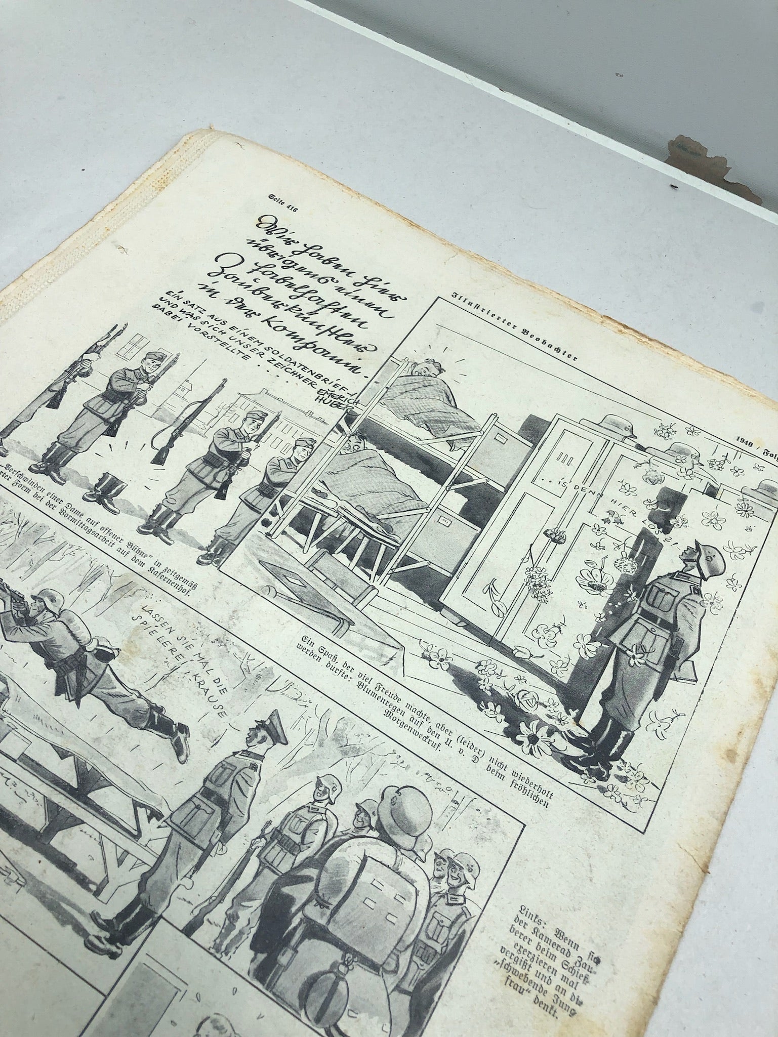 JB Juustrierter Beobachter NSDAP Magazine Original WW2 German - 25 April 1940 - The Militaria Shop