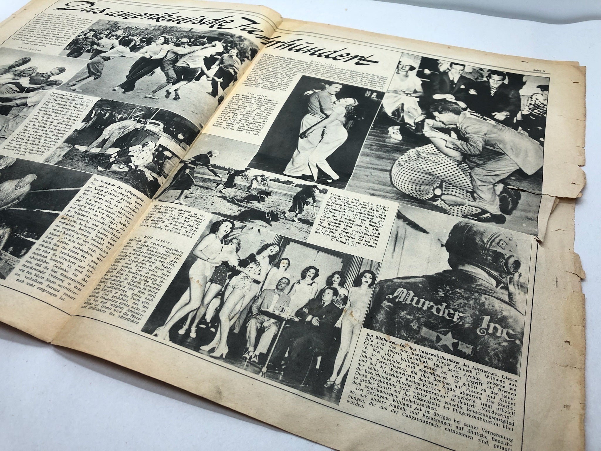 Original WW2 German Political Newspaper - 11th January 1944 - The Militaria Shop