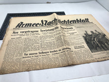 Charger l'image dans la galerie, Original WW2 German Political Newspaper - 28th August 1943
