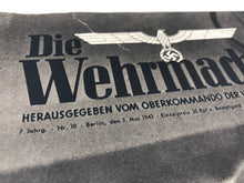 Load image into Gallery viewer, Die Wehrmacht German Propaganda Magazine Original WW2 - May 1943
