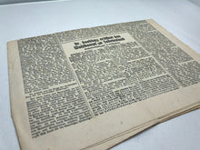 Charger l&#39;image dans la galerie, Original WW2 German NSDAP Heimatblatt Political Newspaper - 26th November 1938
