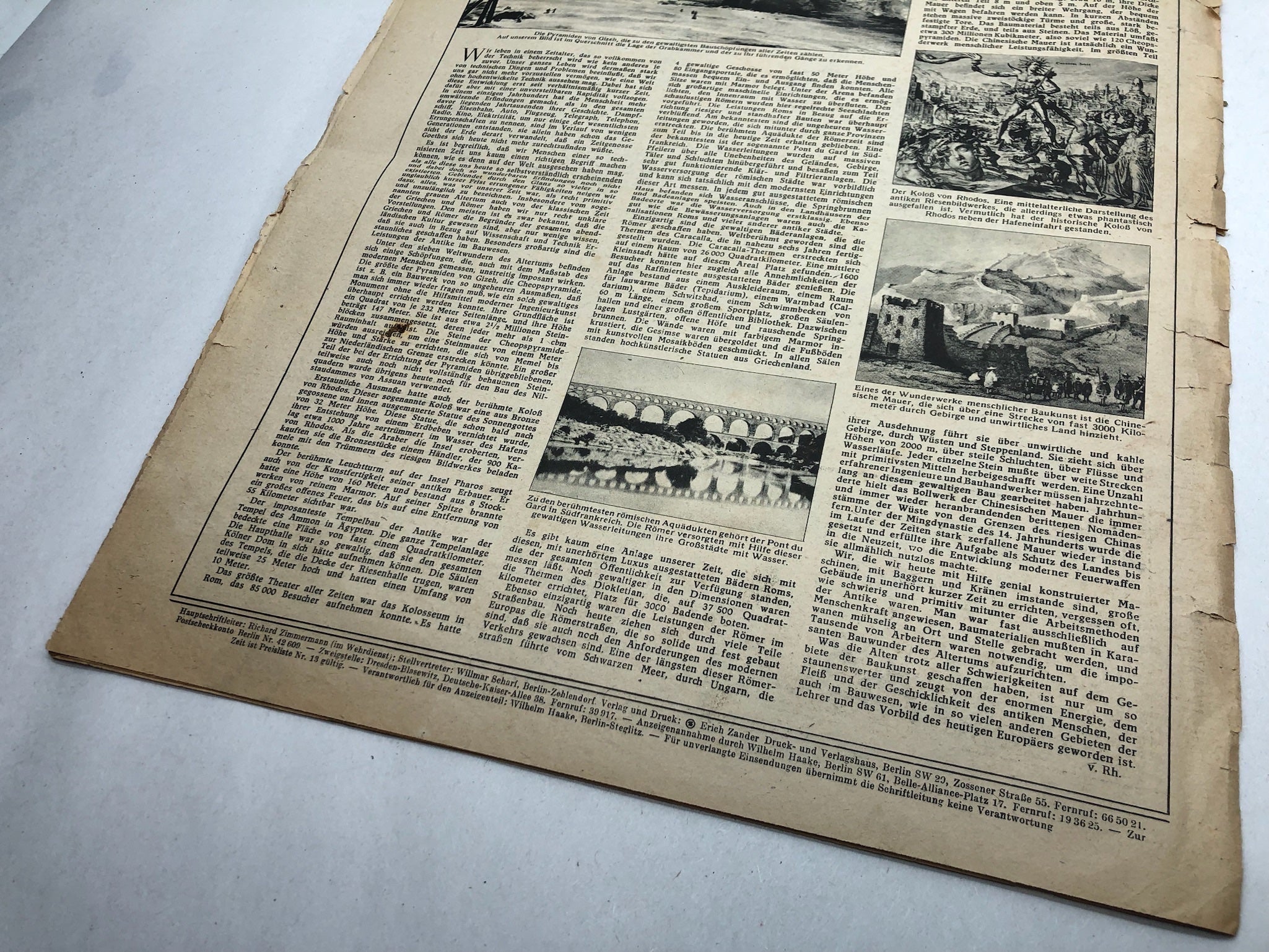Original WW2 German Political Newspaper - 21st December 1943 - The Militaria Shop