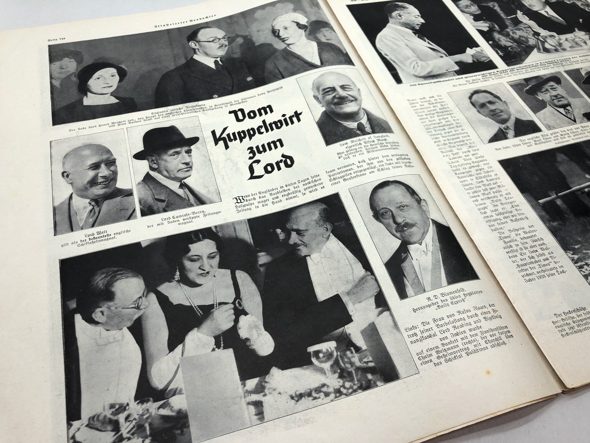JB Juustrierter Beobachter NSDAP Magazine Original WW2 German - 18th July 1940 - The Militaria Shop