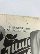 Original WW2 German Political Newspaper - 6th August 1942 - The Militaria Shop
