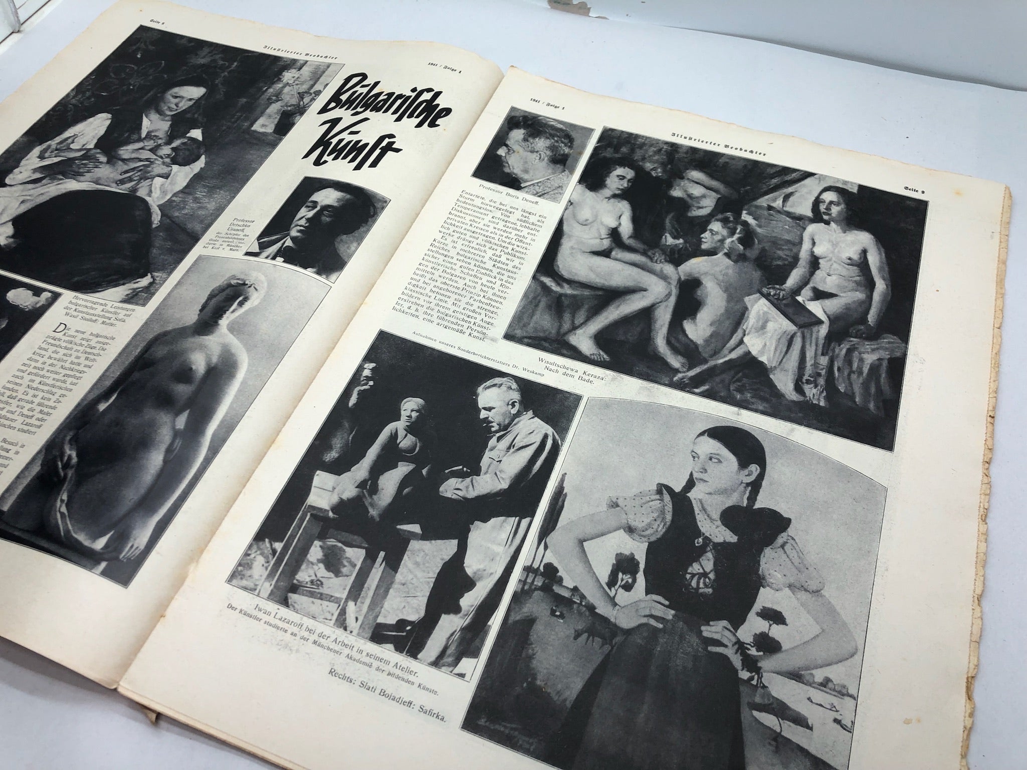 JB Juustrierter Beobachter NSDAP Magazine Original WW2 German - 2 January 1941 - The Militaria Shop