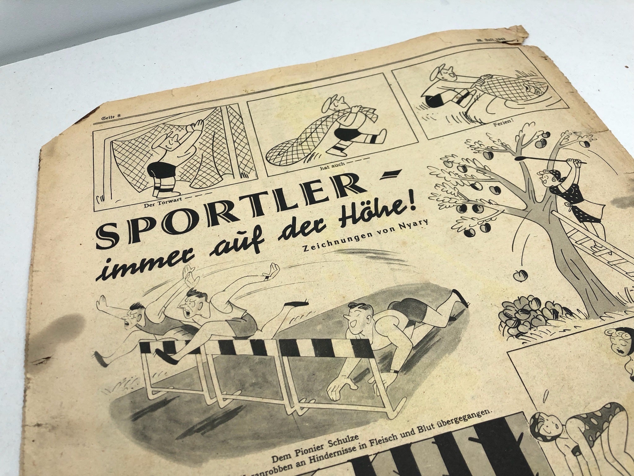Original WW2 German Political Newspaper - 28th July 1942 - The Militaria Shop