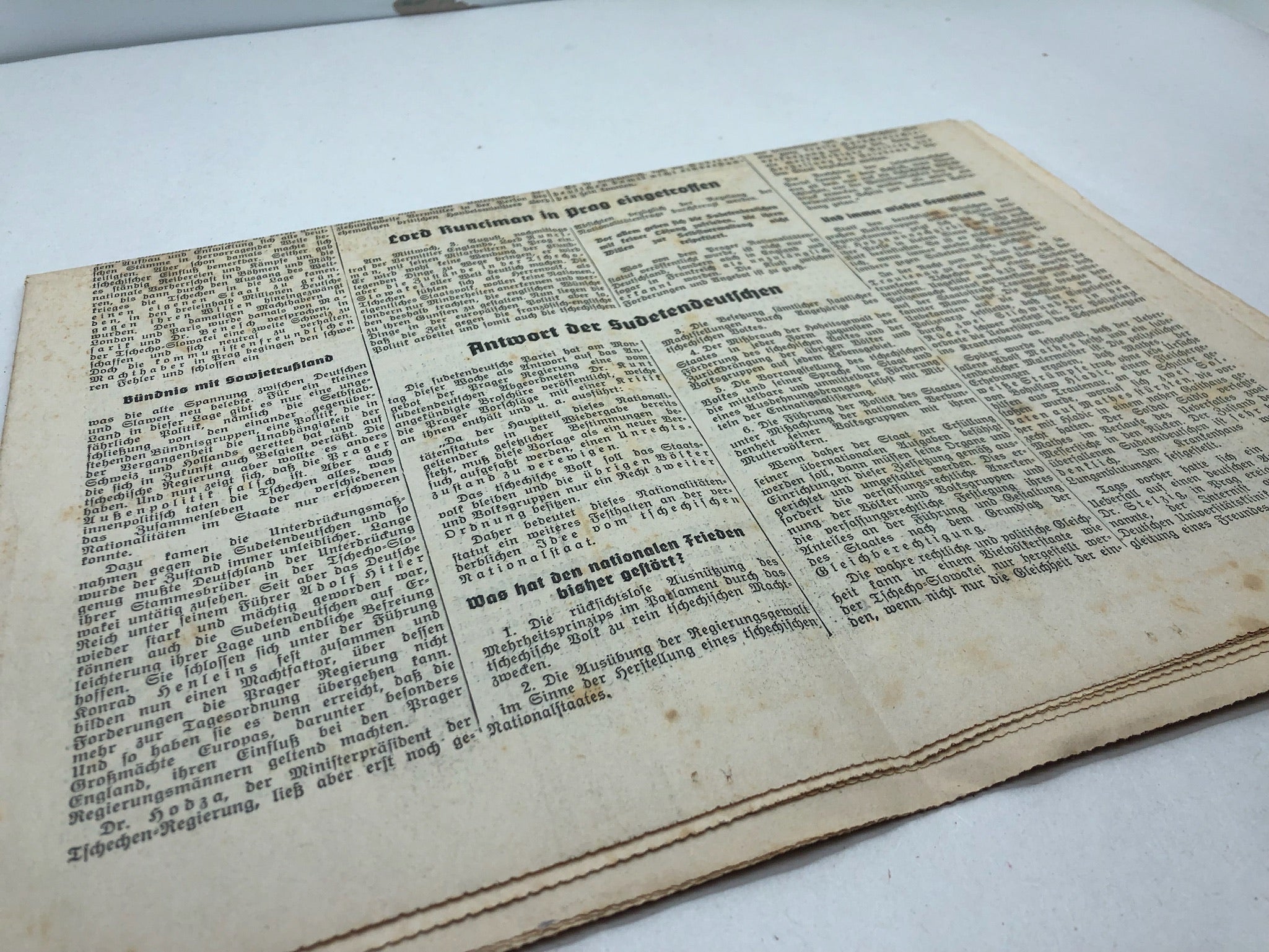 Original WW2 German NSDAP Heimatblatt Political Newspaper - 4th August 1938 - The Militaria Shop