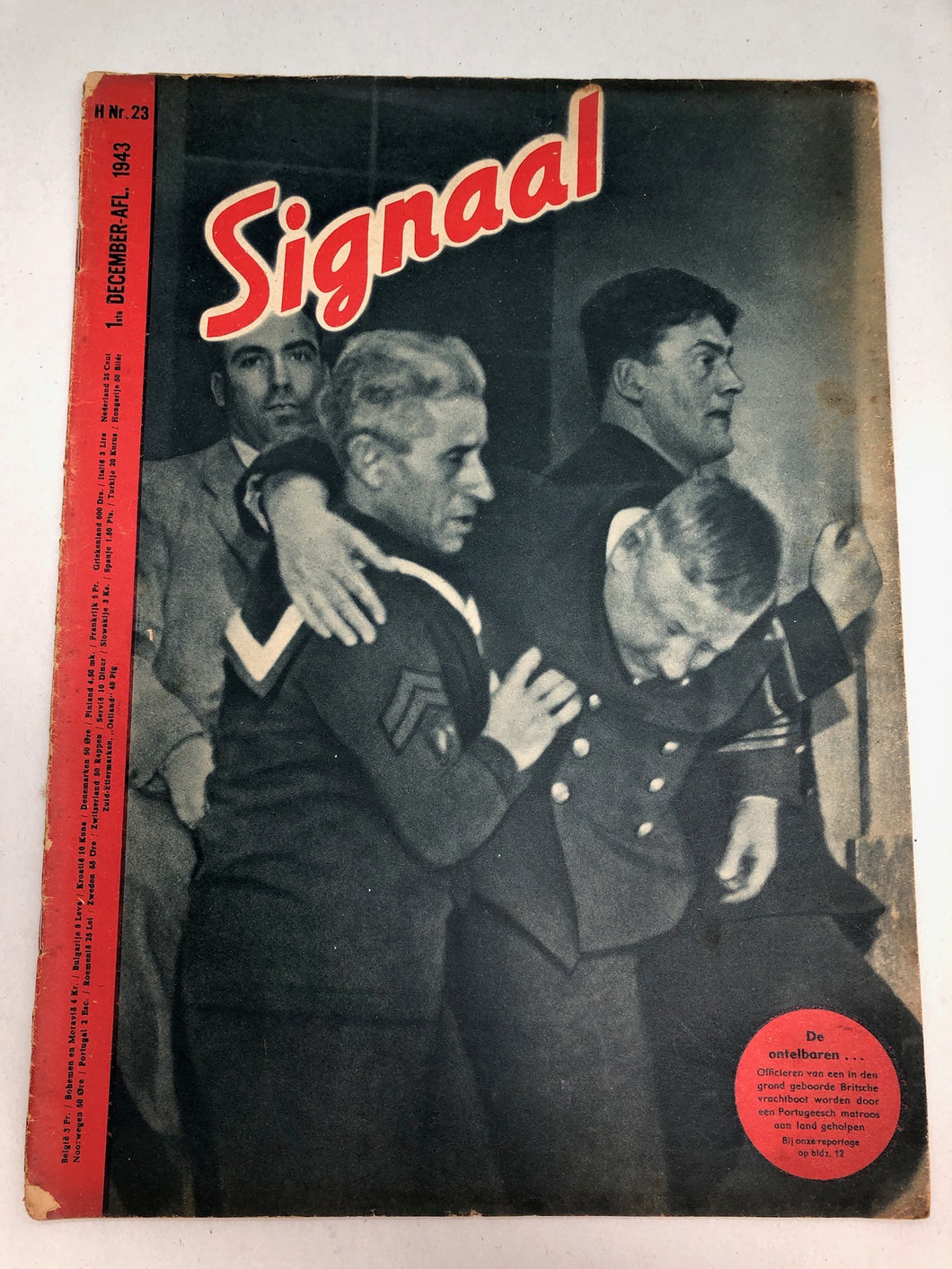Original Dutch Language WW2 Propaganda Signaal Magazine - No.23 1943