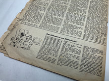 Load image into Gallery viewer, Original WW2 German Political Newspaper Missing Cover - 1943
