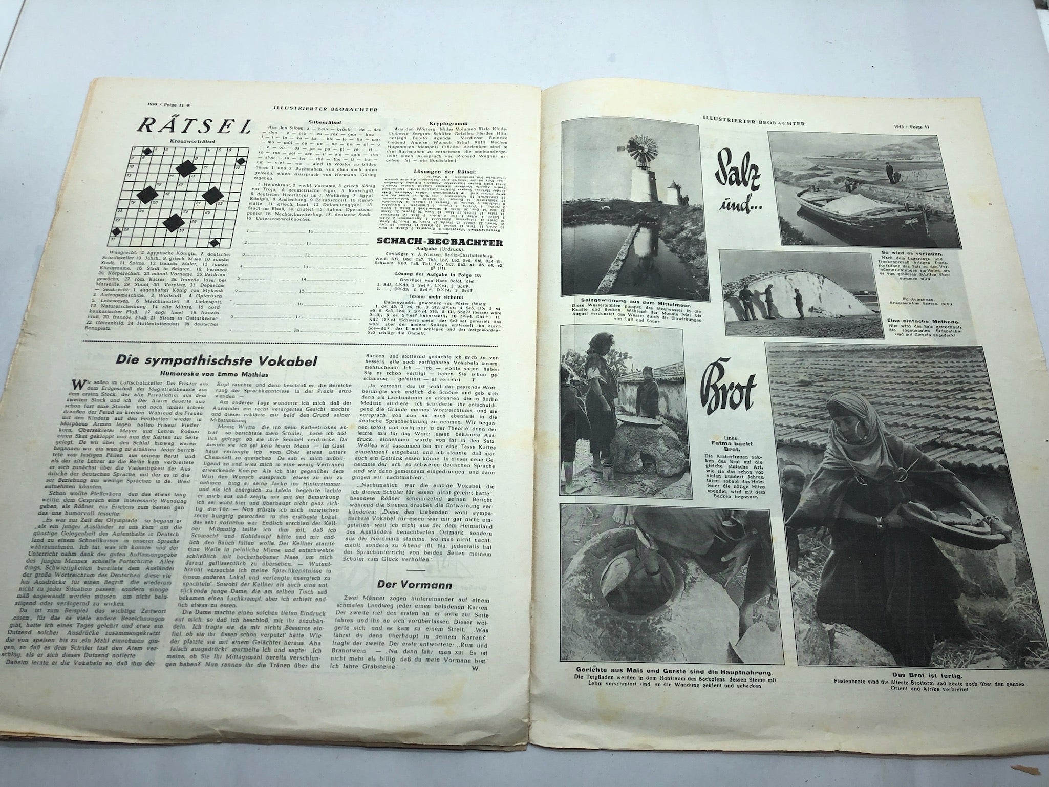 JB Juustrierter Beobachter NSDAP Magazine Original WW2 German - 18 March 1943 - The Militaria Shop
