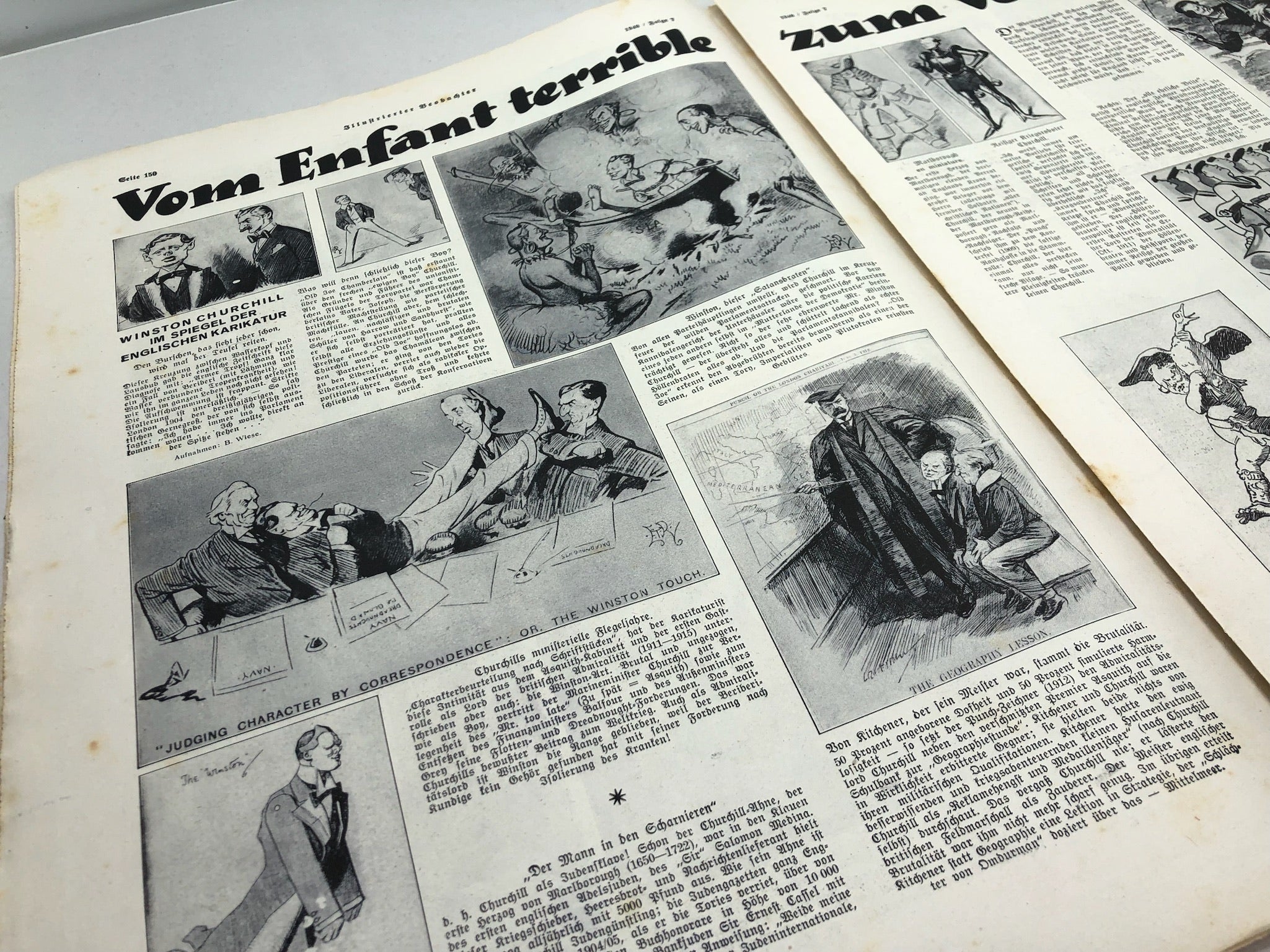 JB Juustrierter Beobachter NSDAP Magazine Original WW2 German - 15 February 1940 - The Militaria Shop