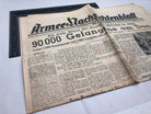 Original WW2 German Political Newspaper - 12th July 1942 - The Militaria Shop