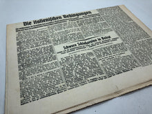 Lade das Bild in den Galerie-Viewer, Original WW2 German NSDAP VOLKSSTIMME Political Newspaper - 27th June 1940
