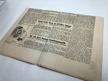 Lade das Bild in den Galerie-Viewer, Original WW2 German NSDAP VOLKSSTIMME Political Newspaper - 16th May 1942
