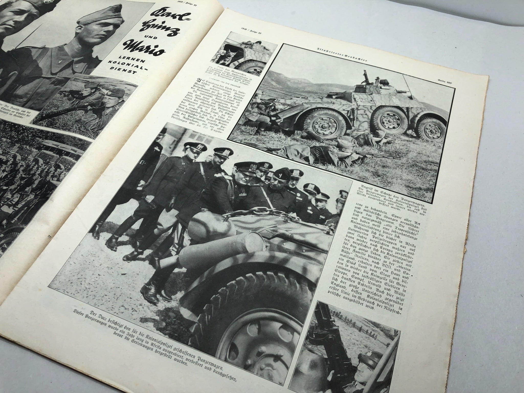 JB Juustrierter Beobachter NSDAP Magazine Original WW2 German - 12 September 1940 - The Militaria Shop